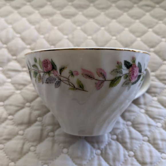 Regency Rose Tea Cup, Saucer Dessert Plate by Creative Fine China - Picture 7 of 12